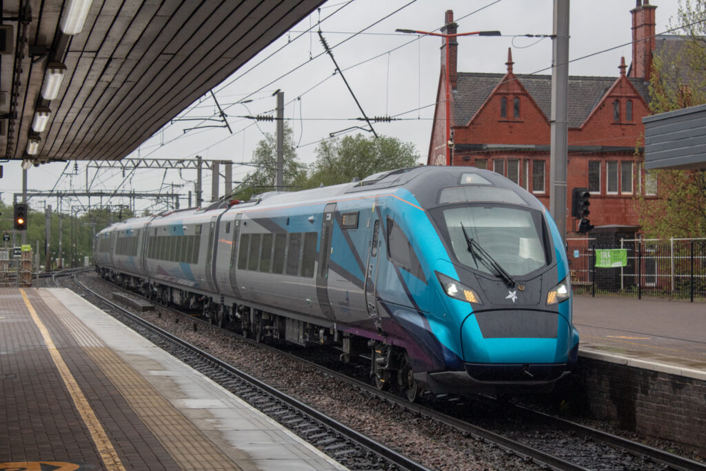 Trans-Pennine Express Class 197 train